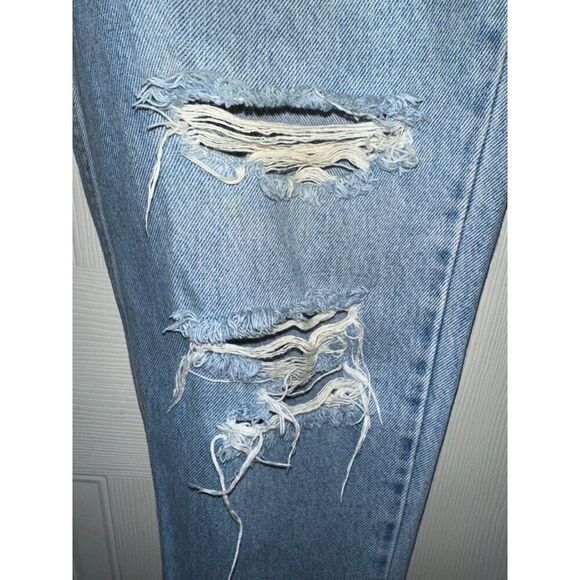 Levi’s Vintage 1998 Perfectly Distressed 550 Relaxed Fit Tapered Leg Jeans SZ10 - Picture 8 of 16